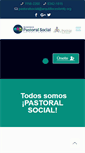 Mobile Screenshot of pastoralsocialmty.org